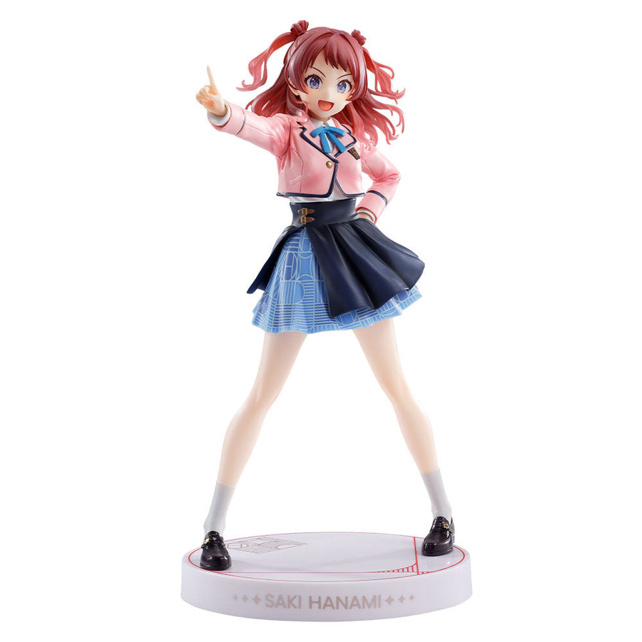 Gakuen iDOLM@STER - Hanami Saki - Gracemaster - Ichiban Kuji - Ichiban Kuji Gakuen Idolmaster Part 2 (A Prize) - 1/7 (Bandai Spirits)ㅤ