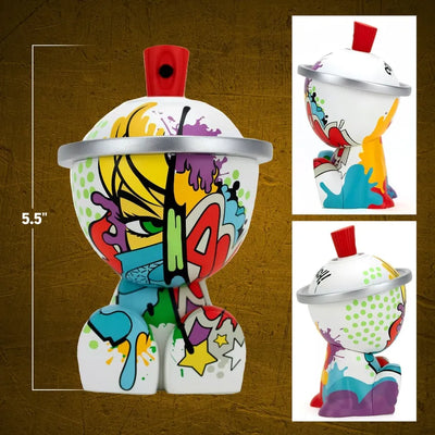 East Coast Legends - Crash One (Color) 5oz Canbot - LIMITED EDITION: 100 – Clutter Studios – ActionFigure Brasil — embalagem