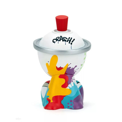 East Coast Legends - Crash One (Color) 5oz Canbot - LIMITED EDITION: 100 – Clutter Studios – ActionFigure Brasil — com base expositora