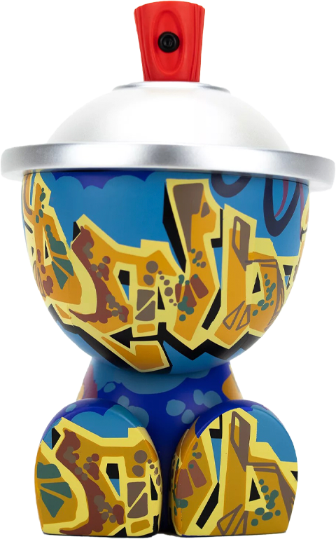 East Coast Legends - Dondi White 5oz Canbot - LIMITED EDITION: 200 – Clutter Studios – ActionFigure Brasil