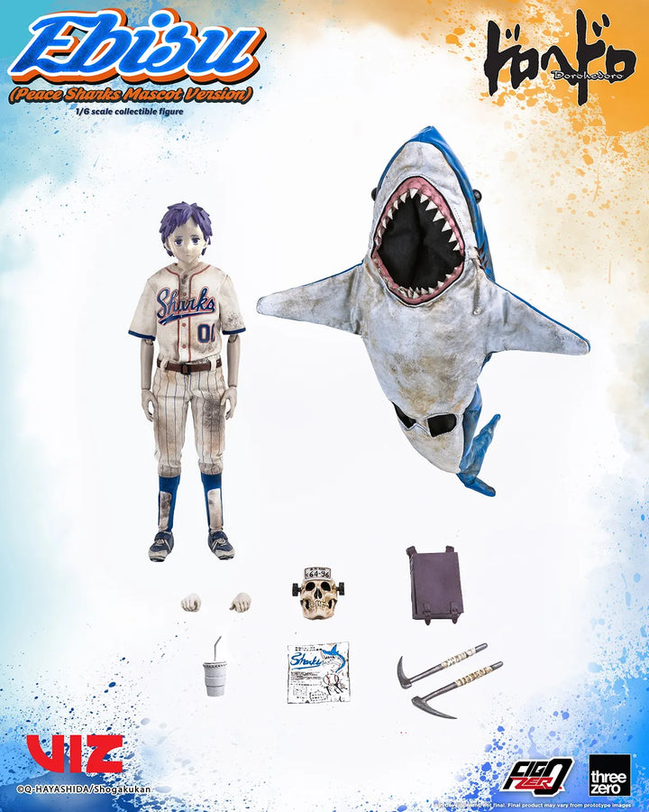 Ebisu (Peace Sharks Mascot Version) – Threezero – ActionFigure Brasil