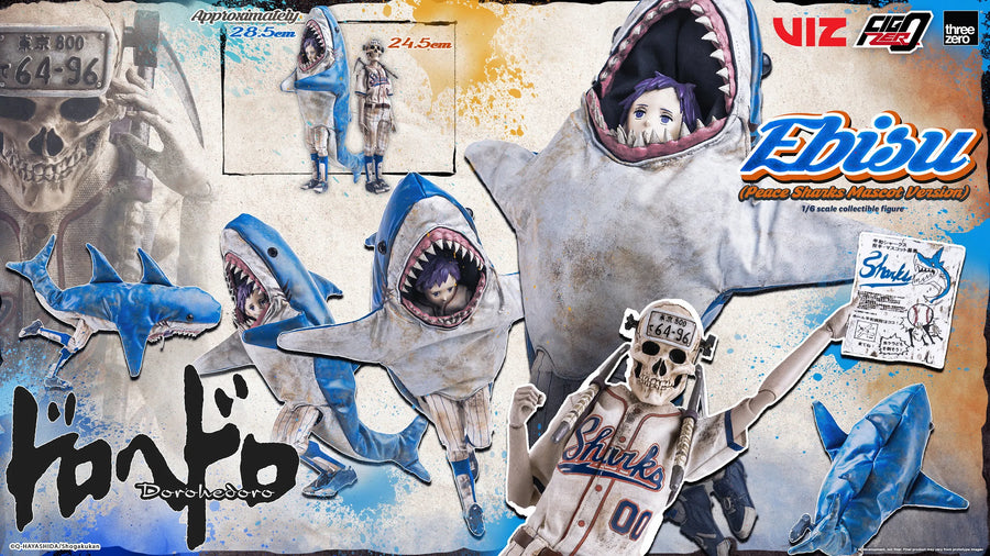 Ebisu (Peace Sharks Mascot Version) – Threezero – ActionFigure Brasil