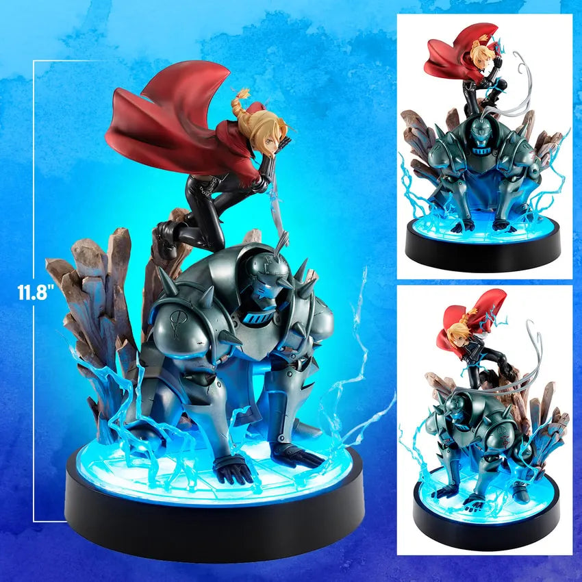 Edward & Alphonse Elric Brothers Set (15th Anniversary Repeat) – MegaHouse – ActionFigure Brasil