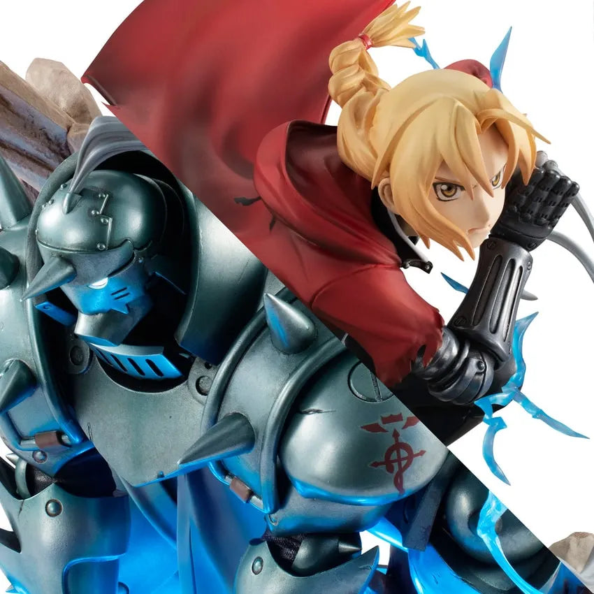 Edward & Alphonse Elric Brothers Set (15th Anniversary Repeat) – MegaHouse – ActionFigure Brasil