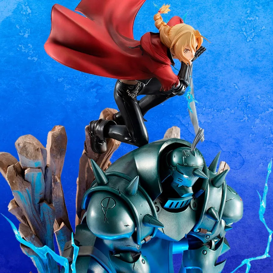 Edward & Alphonse Elric Brothers Set (15th Anniversary Repeat) – MegaHouse – ActionFigure Brasil