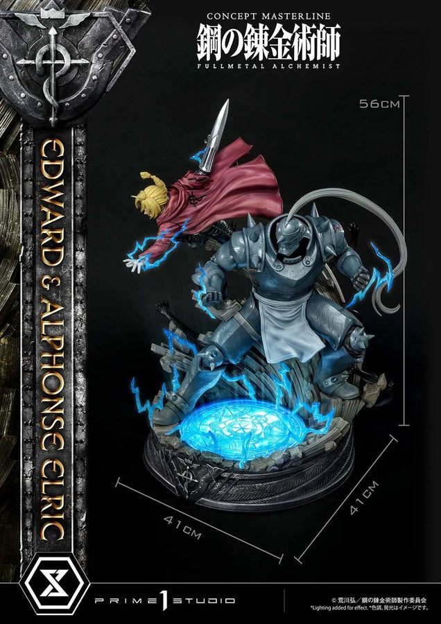 Edward & Alphonse Elric (Deluxe Version) Fullmetal Alchemist – Prime1Studio – ActionFigure Brasil