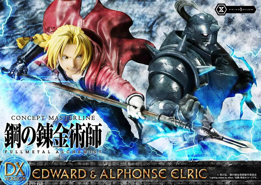 Edward & Alphonse Elric (Deluxe Version) Fullmetal Alchemist – Prime1Studio – ActionFigure Brasil
