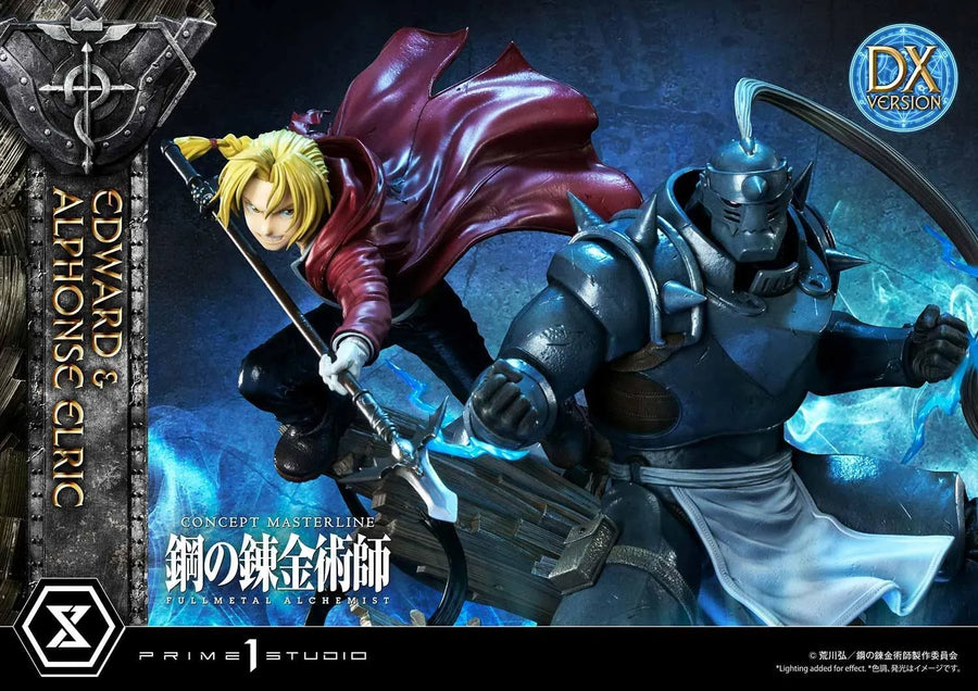 Edward & Alphonse Elric (Deluxe Version) Fullmetal Alchemist – Prime1Studio – ActionFigure Brasil