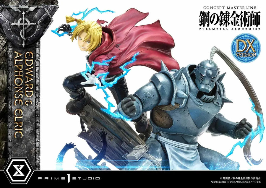 Edward & Alphonse Elric (Deluxe Version) Fullmetal Alchemist – Prime1Studio – ActionFigure Brasil