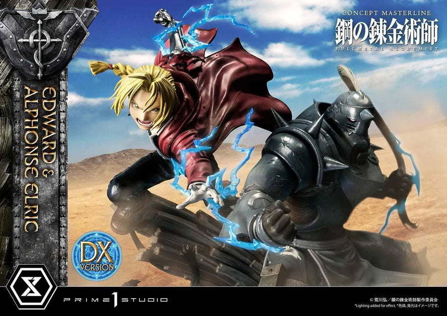 Edward & Alphonse Elric (Deluxe Version) Fullmetal Alchemist – Prime1Studio – ActionFigure Brasil