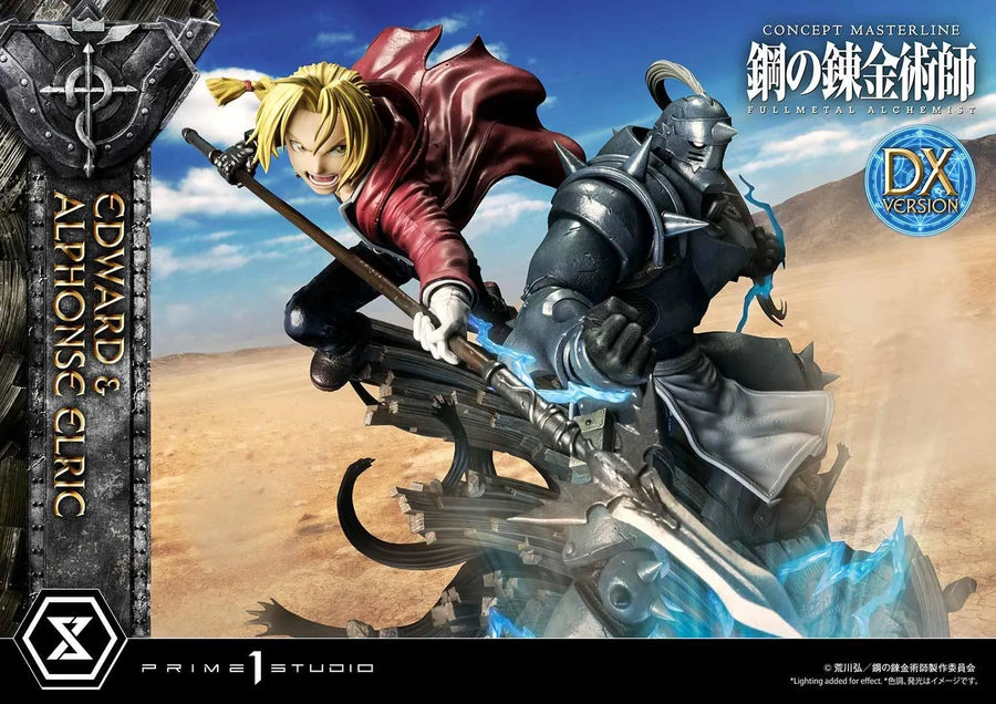 Edward & Alphonse Elric (Deluxe Version) Fullmetal Alchemist – Prime1Studio – ActionFigure Brasil