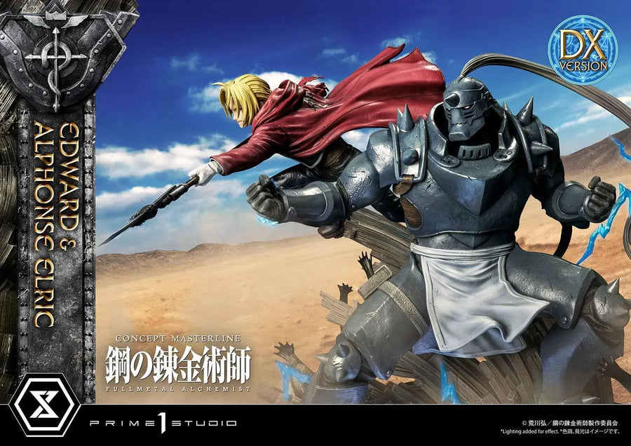 Edward & Alphonse Elric (Deluxe Version) Fullmetal Alchemist – Prime1Studio – ActionFigure Brasil