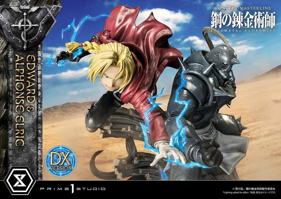Edward & Alphonse Elric (Deluxe Version) Fullmetal Alchemist – Prime1Studio – ActionFigure Brasil