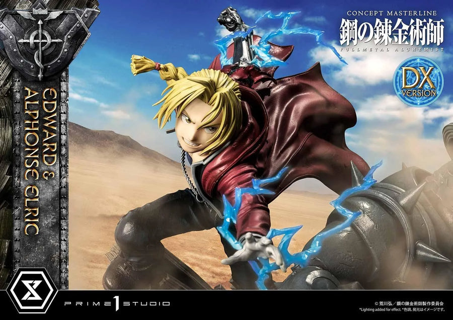 Edward & Alphonse Elric (Deluxe Version) Fullmetal Alchemist – Prime1Studio – ActionFigure Brasil