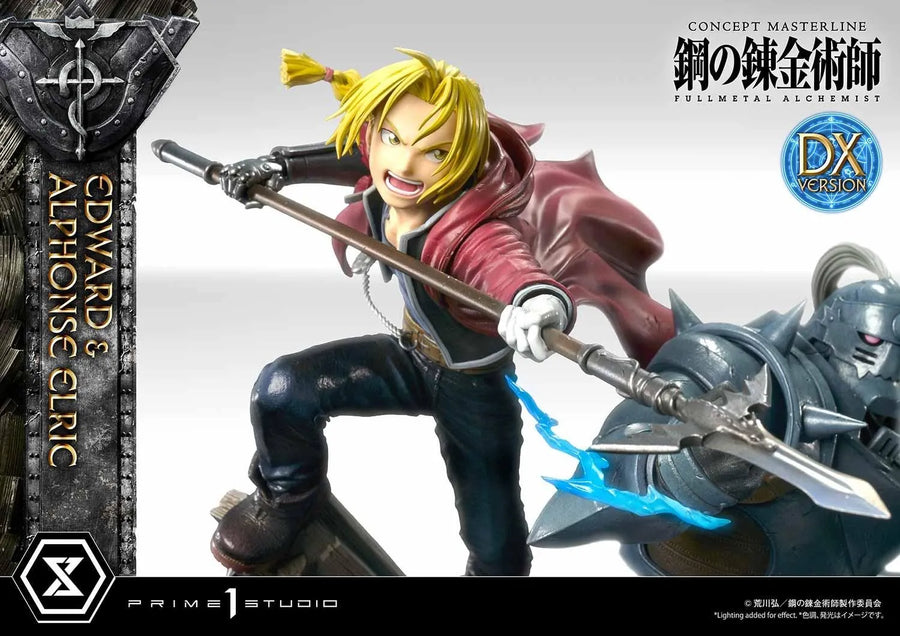 Edward & Alphonse Elric (Deluxe Version) Fullmetal Alchemist – Prime1Studio – ActionFigure Brasil