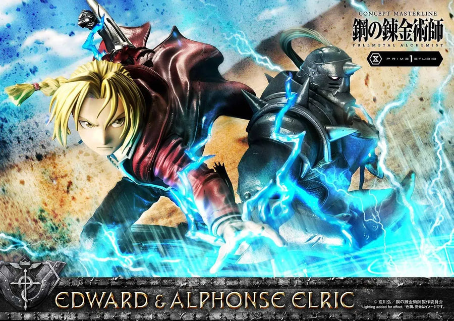 Edward & Alphonse Elric (Regular Version) Fullmetal Alchemist – Prime1Studio – ActionFigure Brasil