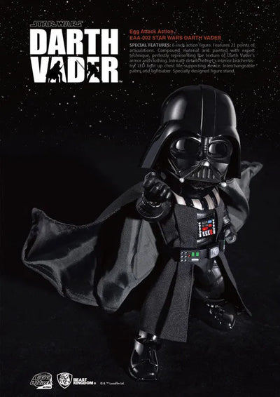 Egg Attack Action #002 Star Wars Episode V: The Empire Strikes Back - Darth Vaderㅤ – Beast Kingdom – ActionFigure Brasil