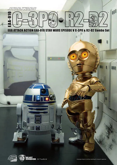 Egg Attack Action #012 "Star Wars Episode V: The Empire Strikes Back" C-3PO & R2-D2ㅤ – Beast Kingdom – ActionFigureBrasil — ângulo diferente