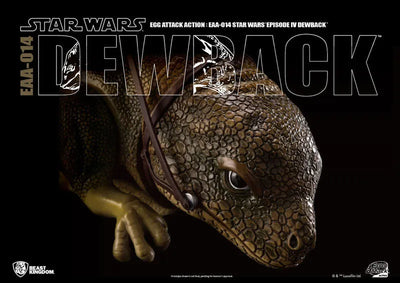 Egg Attack Action #021 "Star Wars Episode IV: A New Hope" Dewbackㅤ – Beast Kingdom – ActionFigure Brasil — com base expositora