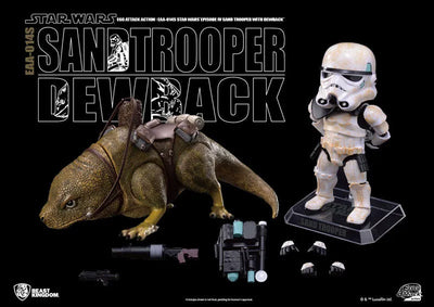 Egg Attack Action #022 "Star Wars Episode IV: A New Hope" Dewback & Sandtrooperㅤ – Beast Kingdom – ActionFigure Brasil — acessórios