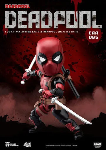 Egg Attack Action #043 "Marvel Comics" Deadpoolㅤ – Beast Kingdom – ActionFigure Brasil