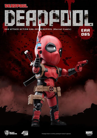 Egg Attack Action #043 "Marvel Comics" Deadpoolㅤ – Beast Kingdom – ActionFigureBrasil — close