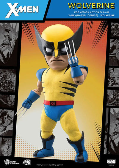 Egg Attack Action #046 "Marvel Comics" Wolverine (Special Edition)ㅤ – Beast Kingdom – ActionFigure Brasil