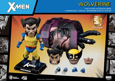 Egg Attack Action #046 "Marvel Comics" Wolverine (Special Edition)ㅤ – Beast Kingdom – ActionFigureBrasil — close