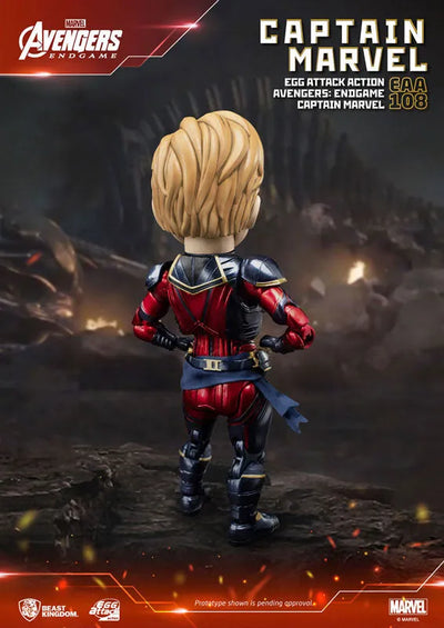 Egg Attack Action #068 "Avengers: Endgame" Captain Marvelㅤ – Beast Kingdom – ActionFigureBrasil — detalhe do produto