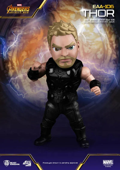 Egg Attack Action #069 "Avengers: Infinity War" Thorㅤ – Beast Kingdom – ActionFigure Brasil — embalagem
