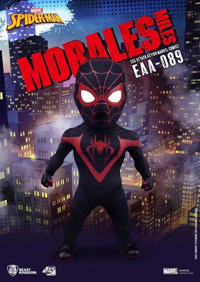 Egg Attack Action #070 "Marvel Comics" Spider-Man (Miles Morales)ㅤ – Beast Kingdom – ActionFigure Brasil