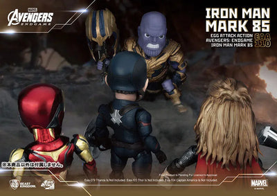 Egg Attack Action #072 "Avengers: Endgame" Iron Man Mark.85ㅤ – Beast Kingdom – ActionFigureBrasil — close
