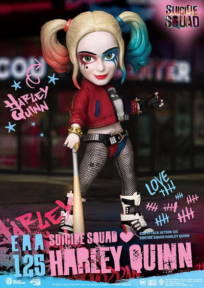 Egg Attack Action #077 "Suicide Squad" Harley Quinnㅤ – Beast Kingdom – ActionFigure Brasil