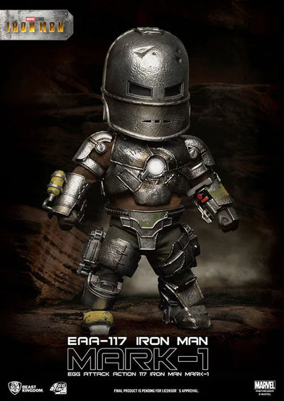 Egg Attack Action #080 "Iron Man" Iron Man Mark. 1ㅤ – Beast Kingdom – ActionFigure Brasil
