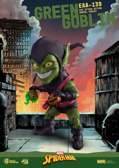 Egg Attack Action #090 "Marvel Comics" Green Goblinㅤ – Beast Kingdom – ActionFigure Brasil — detalhe do produto