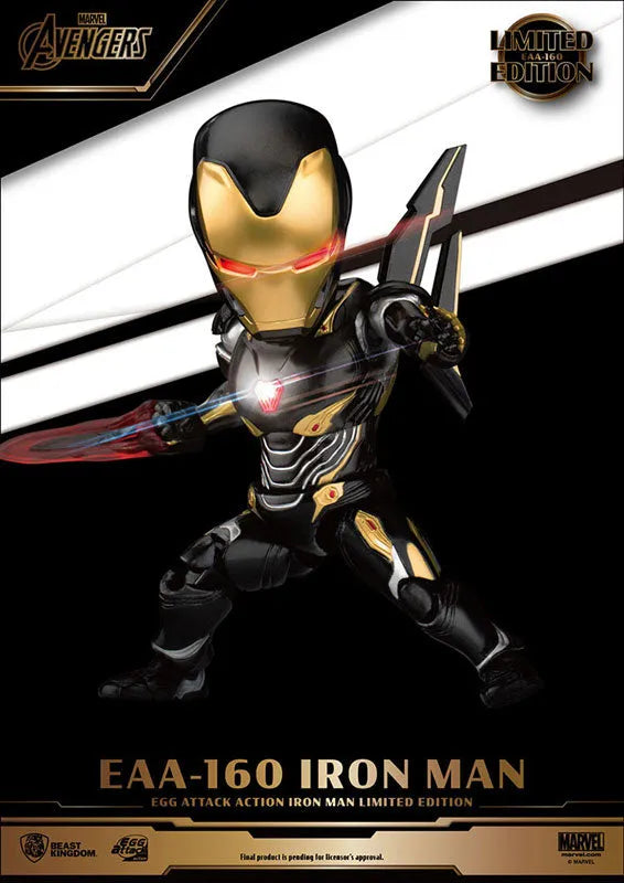 Egg Attack Action Avengers: Infinity War Iron Man Mark. 50 Limited Editionㅤ – Beast Kingdom – ActionFigure Brasil