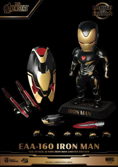 Egg Attack Action Avengers: Infinity War Iron Man Mark. 50 Limited Editionㅤ – Beast Kingdom – ActionFigureBrasil — iluminação de estúdio