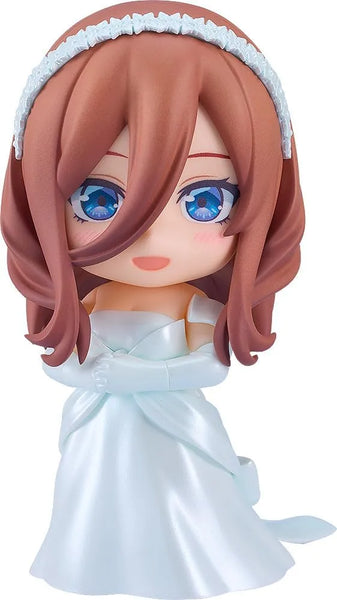 Eiga Gotoubun no Hanayome - Nakano Miku - Nendoroid #2374 - Wedding Dress Ver. (Good Smile Company)ㅤ – Good Smile Company – ActionFigure Brasil