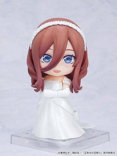 Eiga Gotoubun no Hanayome - Nakano Miku - Nendoroid #2374 - Wedding Dress Ver. (Good Smile Company)ㅤ – Good Smile Company – ActionFigureBrasil — ambientada