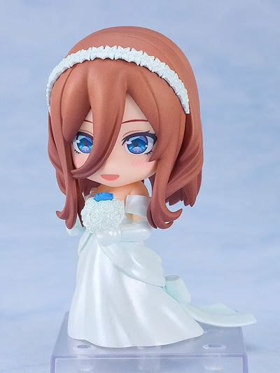 Eiga Gotoubun no Hanayome - Nakano Miku - Nendoroid #2374 - Wedding Dress Ver. (Good Smile Company)ㅤ – Good Smile Company – ActionFigure Brasil — com base expositora