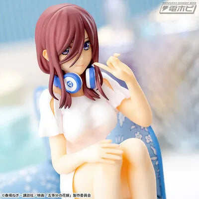 Eiga Gotoubun no Hanayome - Nakano Miku - Premium Chokonose Figure (SEGA)ㅤ – Sega – ActionFigure Brasil