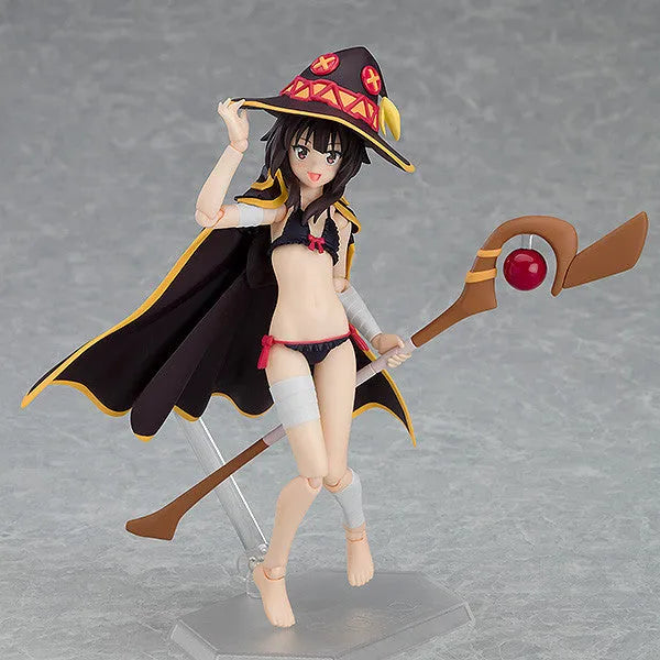 Eiga Kono Subarashii Sekai ni Shukufuku wo! Kurenai Densetsu - Megumin - Figma #EX-056 - Swimsuit ver. (Max Factory)ㅤ – Max Factory – ActionFigure Brasil