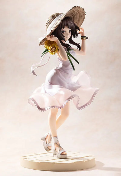 Eiga Kono Subarashii Sekai ni Shukufuku wo! Kurenai Densetsu - Megumin - KD Colle - 1/7 - Sunflower One-Piece Dress Ver. (Kadokawa)ㅤ – Kadokawa – ActionFigureBrasil — com base expositora