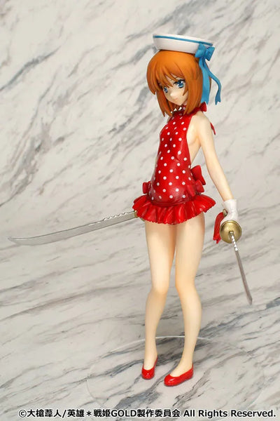 Eiyuu Senki Gold - Drake - 1/8 - Swimsuit ver. (Kaitendoh)ㅤ – Kaitendoh – ActionFigure Brasil — ângulo diferente