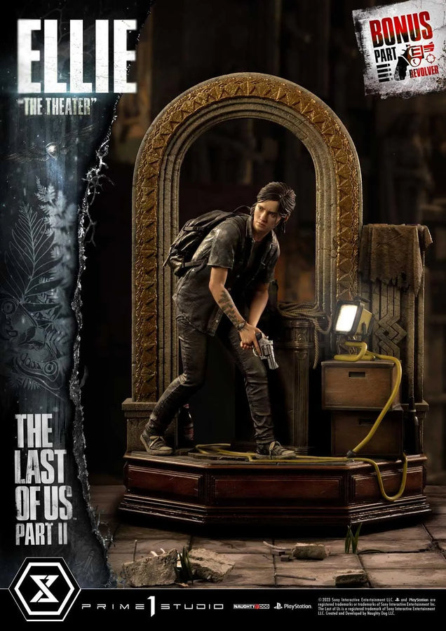 Ellie The Theater (Bonus Version) The Last of Us Part II – Prime1Studio – ActionFigure Brasil