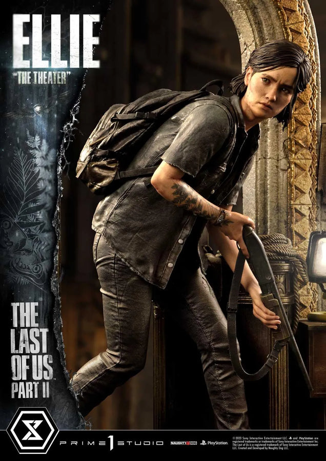 Ellie The Theater (Bonus Version) The Last of Us Part II – Prime1Studio – ActionFigure Brasil