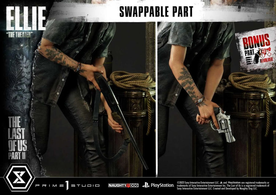 Ellie The Theater (Bonus Version) The Last of Us Part II – Prime1Studio – ActionFigure Brasil
