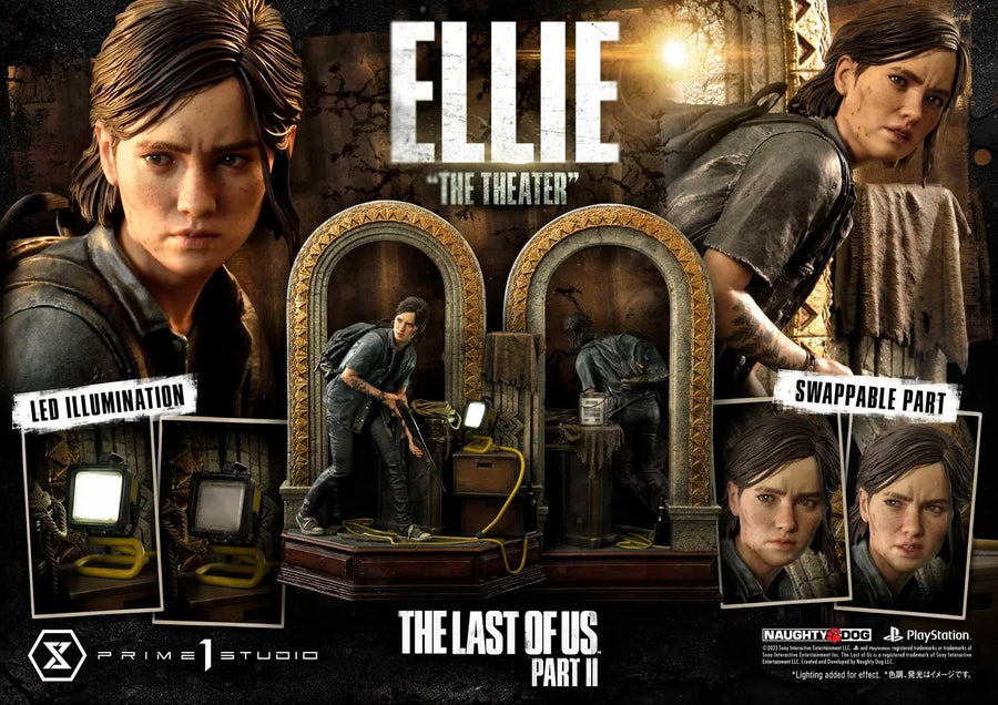 Ellie The Theater (Bonus Version) The Last of Us Part II – Prime1Studio – ActionFigure Brasil