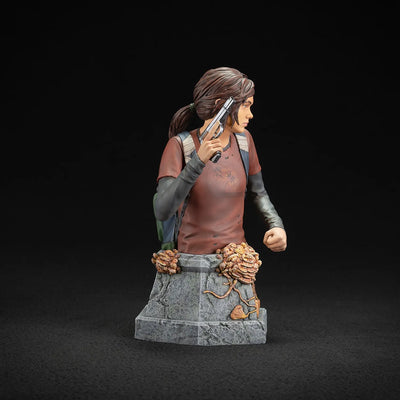 Ellie with Handgun – Dark Horse Comics – ActionFigure Brasil — com base expositora