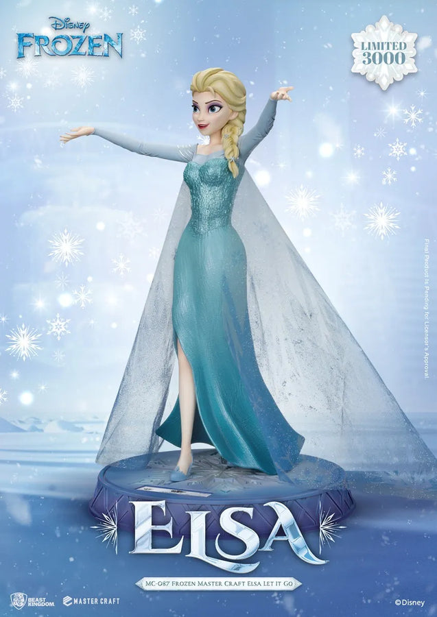 Elsa Let It Go - LIMITED EDITION: 3000 – Beast Kingdom – ActionFigure Brasil